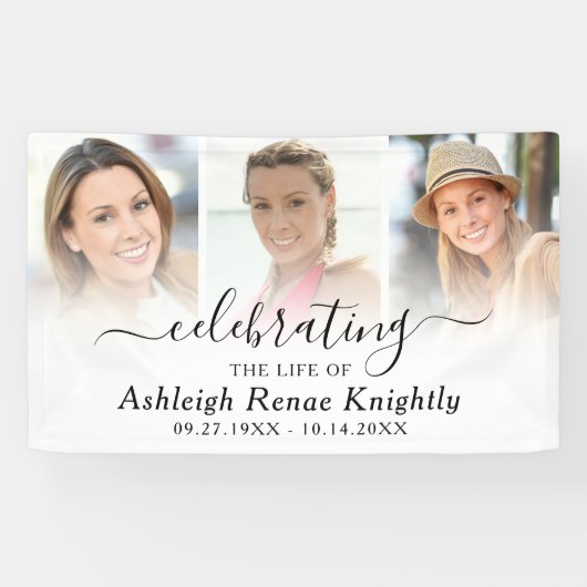 Viering van het levensmonument 3 Foto-banner Spandoek (Horizontaal)