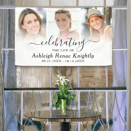 Viering van het levensmonument 3 Foto-banner Spandoek