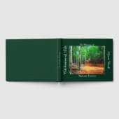 Viering van het levenspad door Aspens, naam, bomen Gastenboek (Volledig)