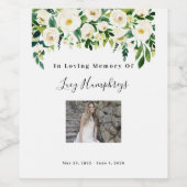 Viering van het "Life Decor"-label voor wijnflesse Wijn Etiket (Enkel label)