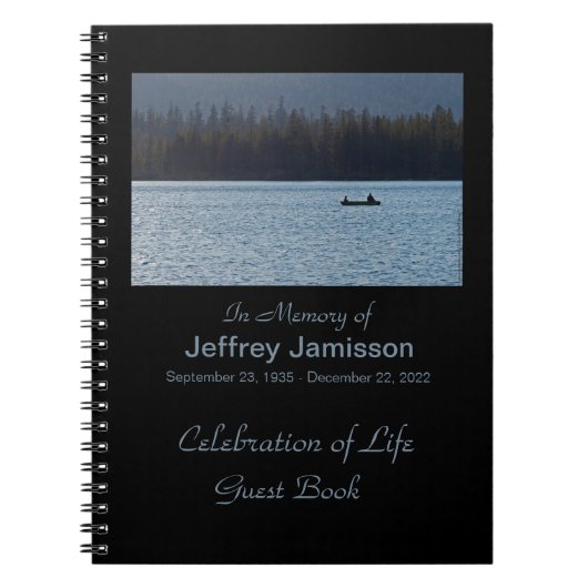Viering van het Life Guest Book, Fishermen Notitieboek (Voorkant)