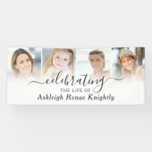 Viering van het Life Memorial 4 Fotoscript Spandoek (Horizontaal)