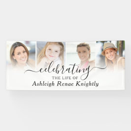 Viering van het Life Memorial 4 Fotoscript Spandoek