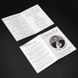 Viering van het Life Program Memorial Service Foto Programma