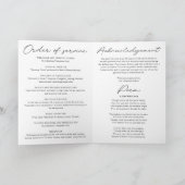 Viering van het Life Program Memorial Service Foto Programma (Binnen)