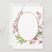 Viering van het Lijst van de bloesems van Life Flo Kaart (Achterkant)