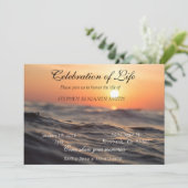 Viering van het meer van de zon van het meer van d kaart (Staand voorkant)