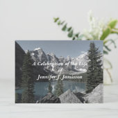 Viering van het meer van het meer van de herdenkin kaart (Staand voorkant)