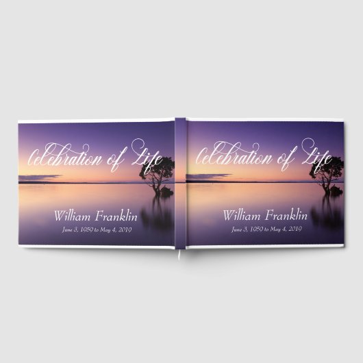 Viering van het meer van het zondelijk zwemwater v gastenboek (Volledig)