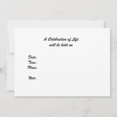 Viering van het natuurpark in het Life Mountain Wi Kaart (Achterkant)