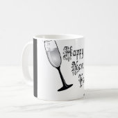 viering van het nieuwe jaar 2018 koffiemok (Voorkant links)