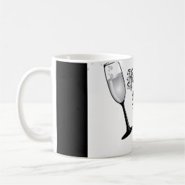 viering van het nieuwe jaar 2018 koffiemok