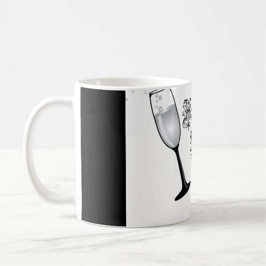 viering van het nieuwe jaar 2018 koffiemok (Links)