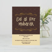 Viering van het offerfeest kaart (Staand voorkant)