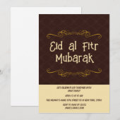 Viering van het offerfeest kaart (Voorkant / Achterkant)