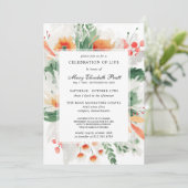 Viering van het Oranje flessengeborene van het lev Kaart (Staand voorkant)