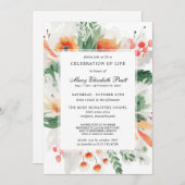 Viering van het Oranje flessengeborene van het lev Kaart (Voorkant / Achterkant)