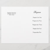 Viering van het programma "blauwe waterkoel voor h (Achterkant)