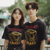 Viering van het slangenjaar 2025 t-shirt