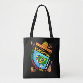 Viering van HISPANIC HERITAGE MAAND Tote Bag