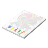 Viering van kleine notitieblokken kinderen (Linkerzijde)