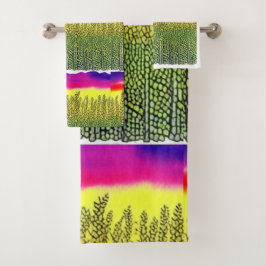 Viering van landbouwers bad handdoek