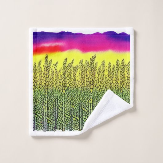 Viering van landbouwers bad handdoek (Wasdoekje)