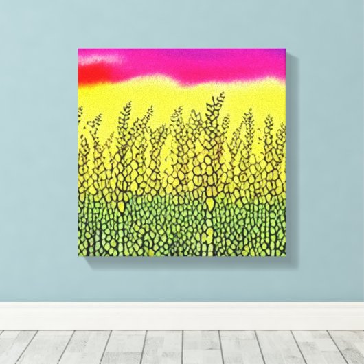 Viering van landbouwers canvas afdruk (Insitu (Houten vloer))