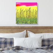 Viering van landbouwers canvas afdruk (Insitu (Slaapkamer))