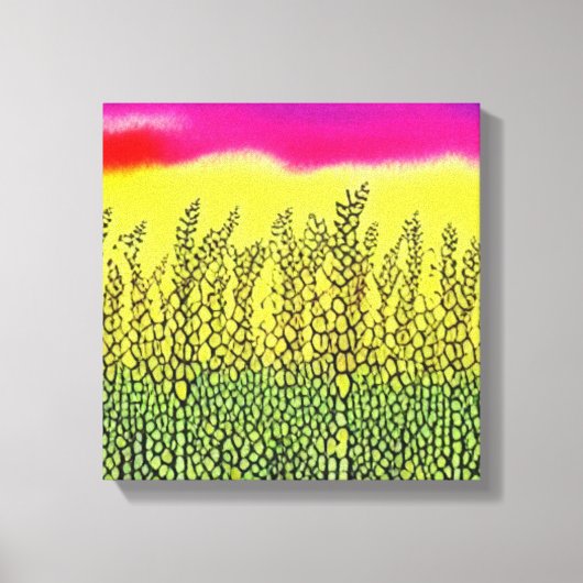 Viering van landbouwers canvas afdruk (Voorkant)