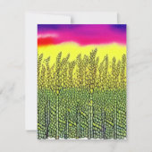 Viering van landbouwers notitiekaartje (Voorkant)