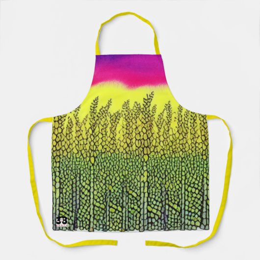 Viering van landbouwers schort (Voorkant)