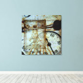 Viering van Leonardo da Vinci Canvas Afdruk (Insitu (Houten vloer))