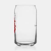 Viering Van Leven Harten Vleugels Blikvorm Glas (Links)
