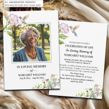 Viering Van Leven Kolibrie Bloem Foto 