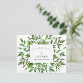 Viering van Leven & Verlies Verzameling Loof Briefkaart (Staand voorkant)