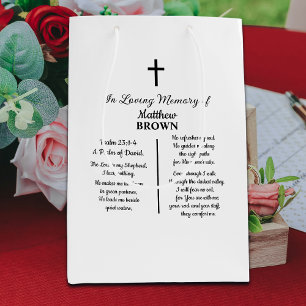 Viering Van Levens Bijbelvers Funeral Medium Cadeauzakje