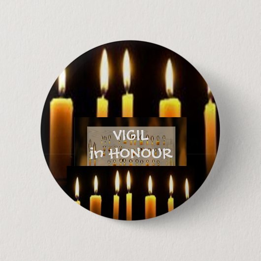Viering van Liefde en Licht Ronde Button 5,7 Cm (Voorkant)