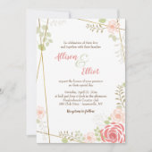 Viering van liefde uitnodiging (Voorkant)