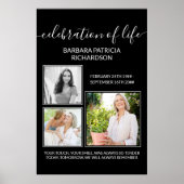 Viering van Life 3 Foto en Memorial Verse Poster (Voorkant)