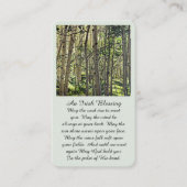 Viering van Life Afbeelding Begrafenis Kaart Visitekaartje (Voorkant)