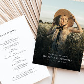 Viering van Life Memorial Fotoprogramma Kaart