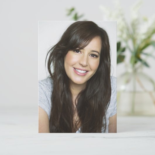 Viering van Life Photo Funeral Prayer Card Kaart (Staand voorkant)