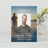 Viering van Life Service Ocean Fly Fishing Kaart (Staand voorkant)