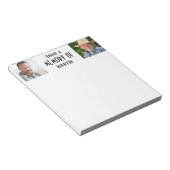 Viering van Life Share A Memory 2 Photo Notitieblok (Schuin)