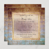 Viering van Live Golden Music Kaart (Voorkant / Achterkant)