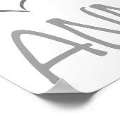 Viering van ons 40ste Jubileum Poster (Hoek)