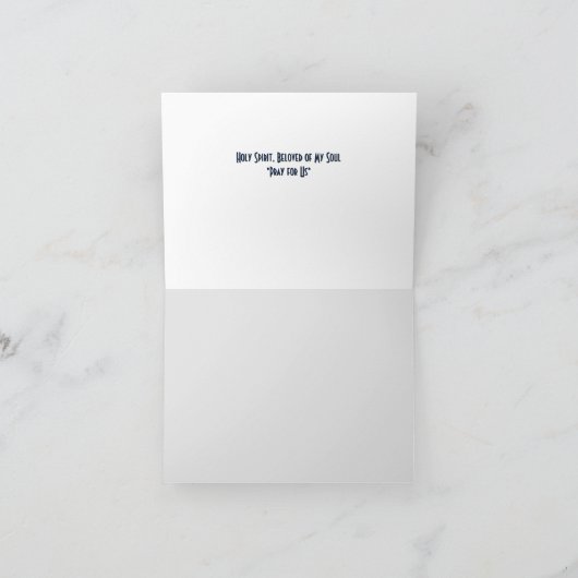 Viering van Onze Heer Feestdagen Kaart (Binnen)