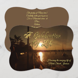 Viering van reddingsboten in de haven kaart