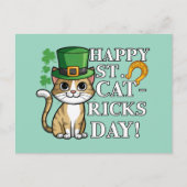 Viering van St. Catrick's Day Feestdagenkaart (Voorkant)